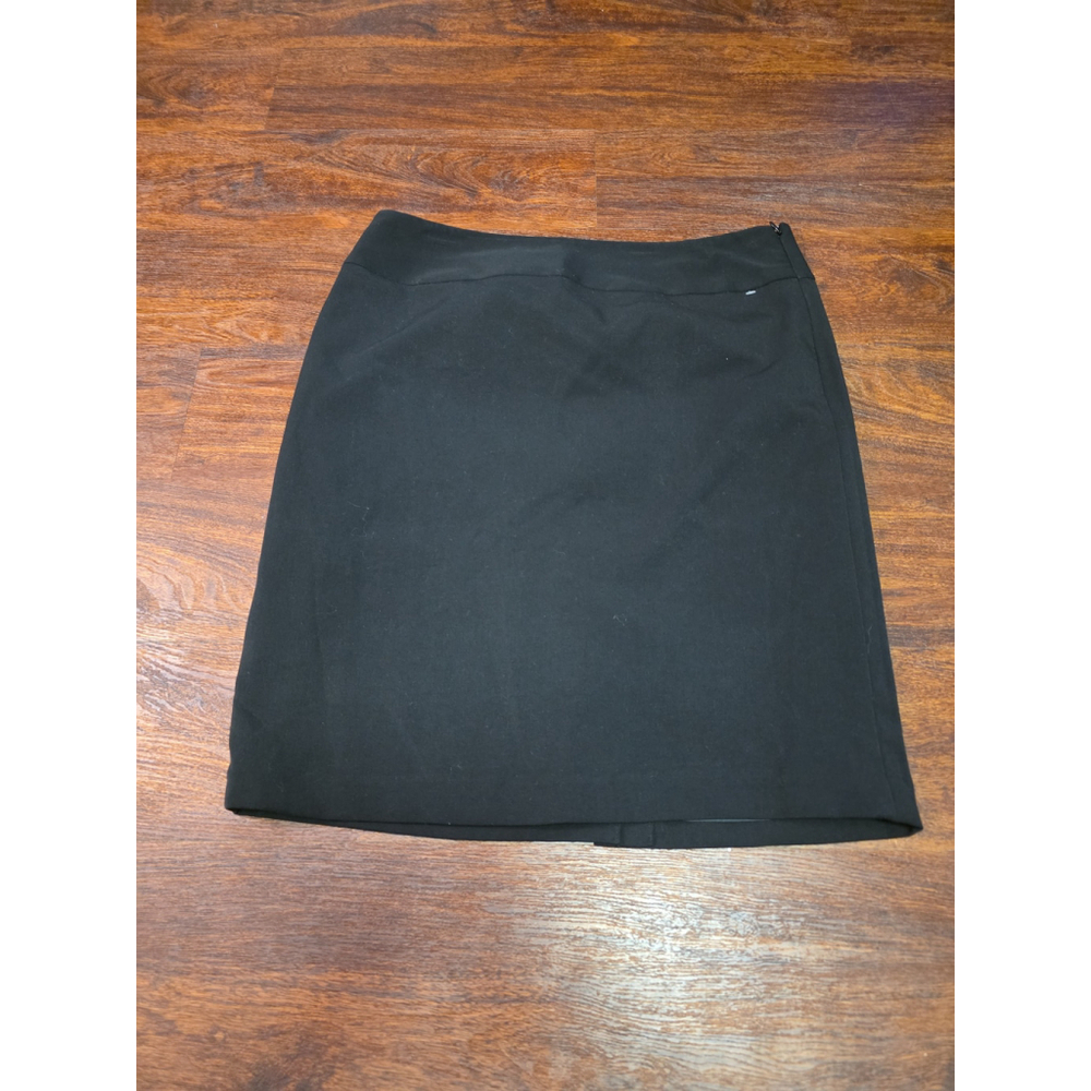 Womens Black Lined Skirt by Rafaella size 12